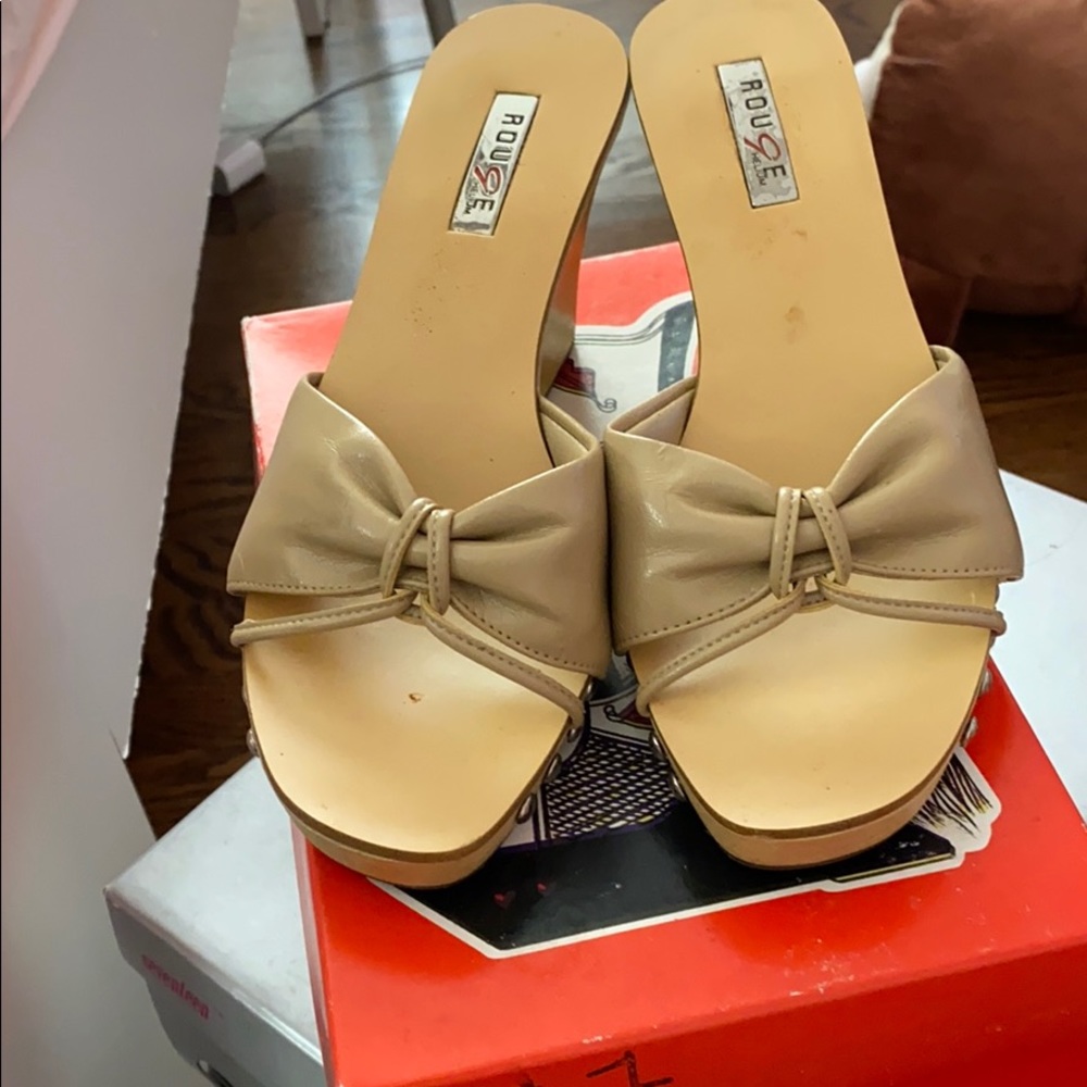 Wedge sandals